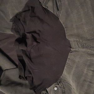 Black maternity jeans